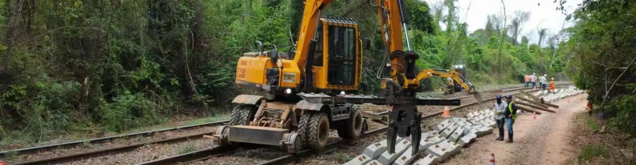 Mesin Pengubah Bantalan Rel Kereta Api