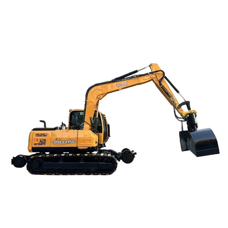 rail road excavator