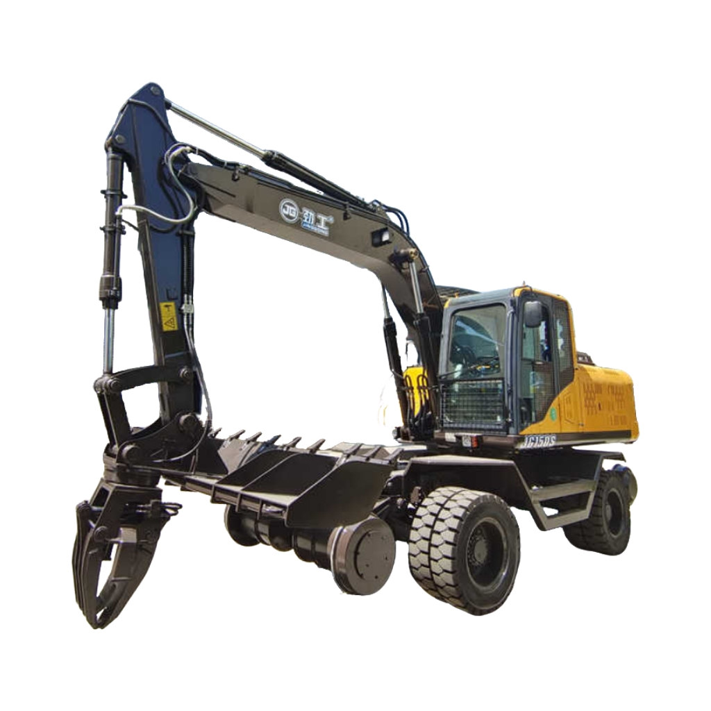 JG150ST 15-ton  railway sleeper changing machine